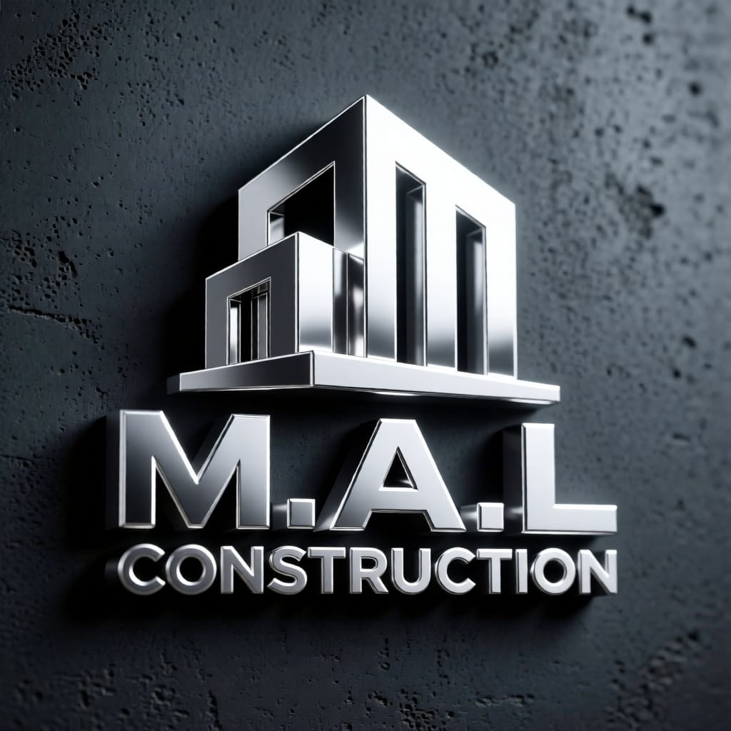 M.A.L Construction Logo